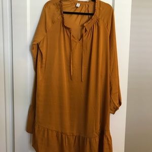 NWT Old Navy swing dress XXL in yellow
